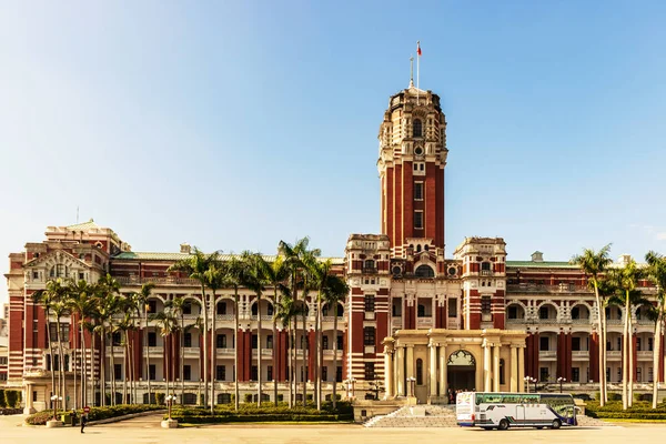 Taipei Taiwan Gennaio 2017 Veduta Dell Edificio Degli Uffici Presidenziali — Foto Stock