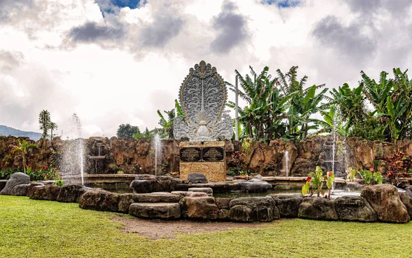 Bali Indonésie Jan 2018 Památník Památník Pura Ulun Danu Beratan — Stock fotografie