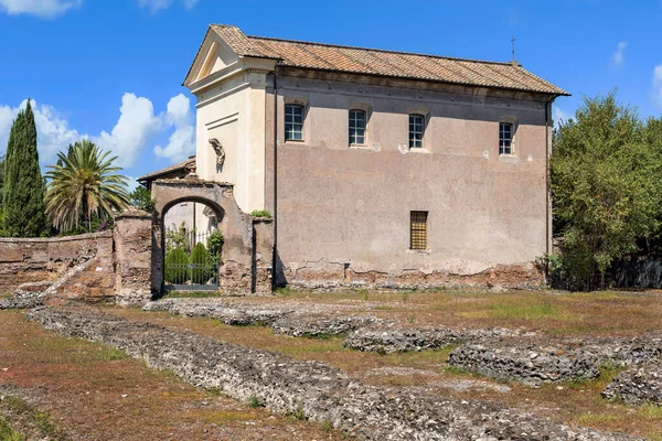 View San Sebastiano Church Dedicated Sebastian Roman Soldier Martyr Palatine — Stock Photo, Image