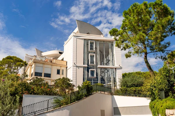 Monte Carlo Monaco Bekijk Moderne Architectuur Van Het Huis Stad — Stockfoto