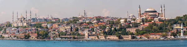 Blick Auf Das Istanbuler Stadtbild Mit Der Als Blaue Moschee — Stockfoto