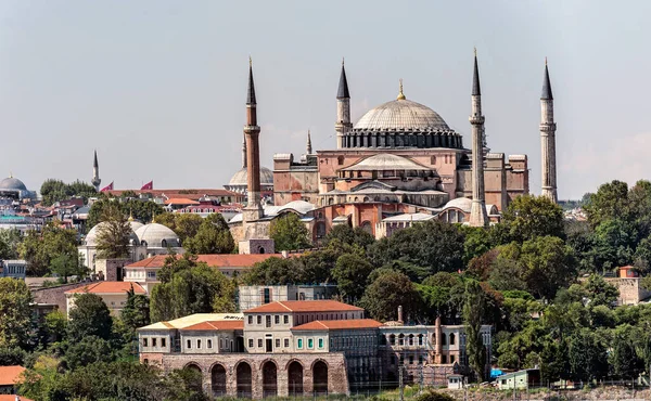 View Hagia Sophia Holy Wisdom Former Greek Orthodox Patriarchal Basilica — Stock Photo, Image