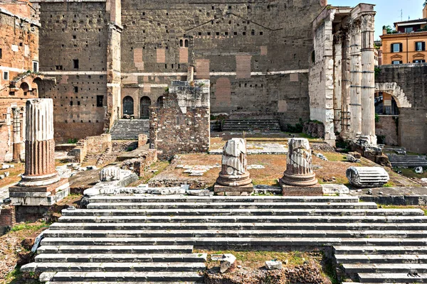 Forum Auguste Est Des Forums Impériaux Rome Italie Construit Par — Photo