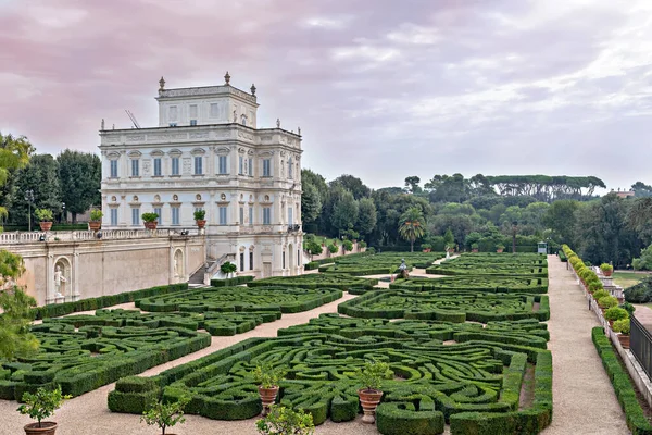 Rome Italië September 2014 Uitzicht Villa Doria Pamphili Het Een — Stockfoto