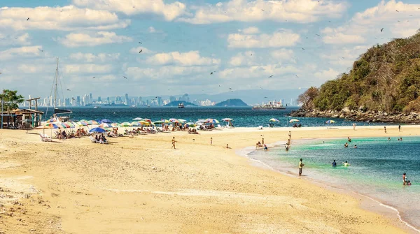 Taboga Panamá Febrero 2017 Playas Isla Taboga También Conocida Como —  Fotos de Stock