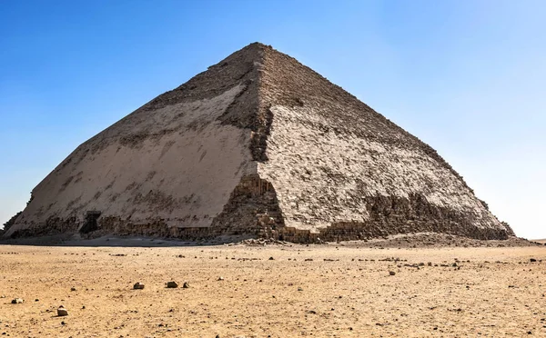 Vista Alla Piramide Rossa Dahshur Anche Chiamata Piramide Nord Più — Foto Stock