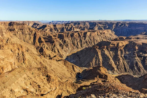 Fish River Canyon Est Situé Dans Sud Namibie Est Grand — Photo