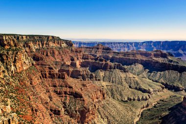 Arizona, ABD 'deki Büyük Kanyon' un Kuzey Rim 'inden görüntüler