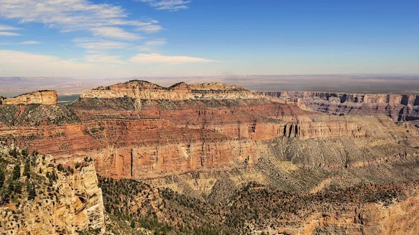 Vista Desde Borde Norte Del Gran Cañón Arizona Estados Unidos —  Fotos de Stock