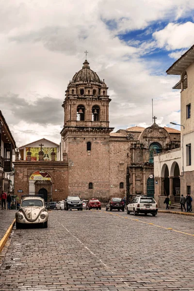 Cusco Perù Aprile 2019 Veduta Della Chiesa Del Convento Nostra — Foto Stock