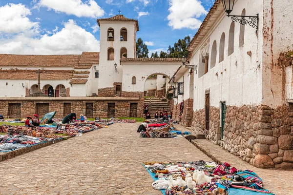 Chinchero Peru April 2019 Das Hotel Liegt Zentralen Platz Vor — Stockfoto