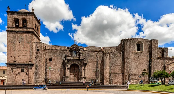 Cusco Peru Abril 2019 Vista Museu Convento São Francisco Igreja — Fotografia de Stock