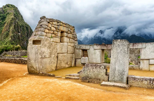 Blick Auf Den Tempel Der Drei Fenster Der Antiken Inka — Stockfoto