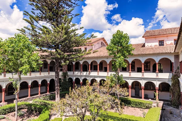 Cusco Peru April 2019 View Courtyard Museum San Francisco Convent — ストック写真