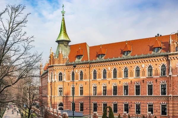 Vista Del Edificio Histórico Del Seminario Arquidiócesis Cracovia Cracovia Polonia —  Fotos de Stock