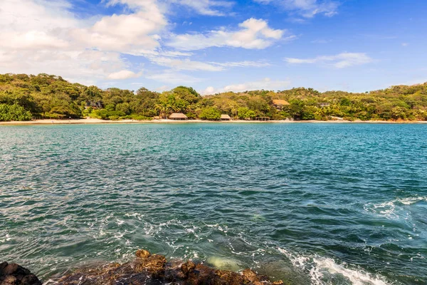 Vista Para Praia Paisagem Praia Playita Península Azuero Apenas Pedasi — Fotografia de Stock