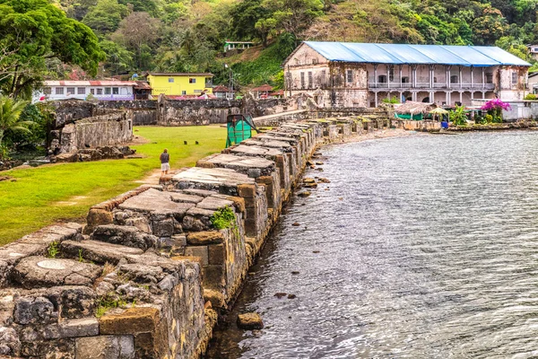 Vista Las Murallas Defensa Con Vistas Bahía Fort Jerónimo Aduana —  Fotos de Stock