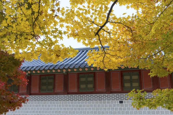 Deoksugung Palace Autumn Seoul South Korea — Stock Photo, Image