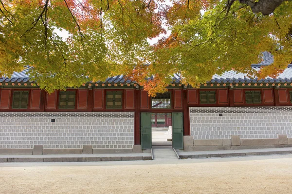 Deoksugung Palast Herbst Seoul Südkorea — Stockfoto