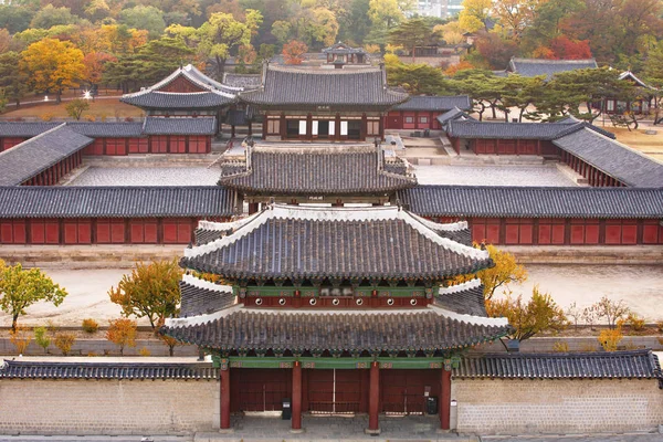 Changdeokgung Palace Autumn Seoul South Korea — Stock Photo, Image