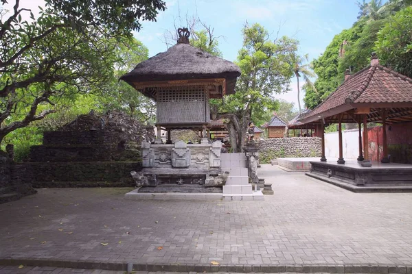 Świątyni Złożonych Bogów Morza Obrońców Rybaków Miasta Sanur Wyspie Bali — Zdjęcie stockowe