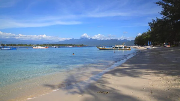 Остров Гили Траванган Живописная Достопримечательность Ломбок Индонезия Траванган Является Красивым — стоковое фото
