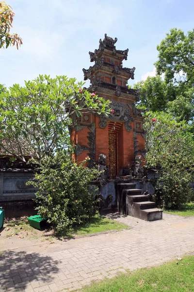 Complexe Temple Sur Territoire Palais Eau Mayur Sur Île Lombok — Photo