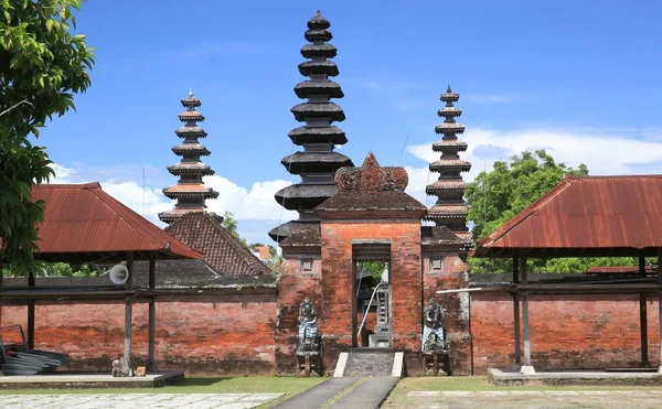 Templo Pura Meru Pura Meru Templo Más Grande Lombok Indonesia — Foto de Stock