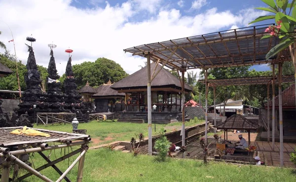 Pura Penataran Agung Rinjani Hinduistischer Tempelkomplex Auf Der Insel Lombok — Stockfoto
