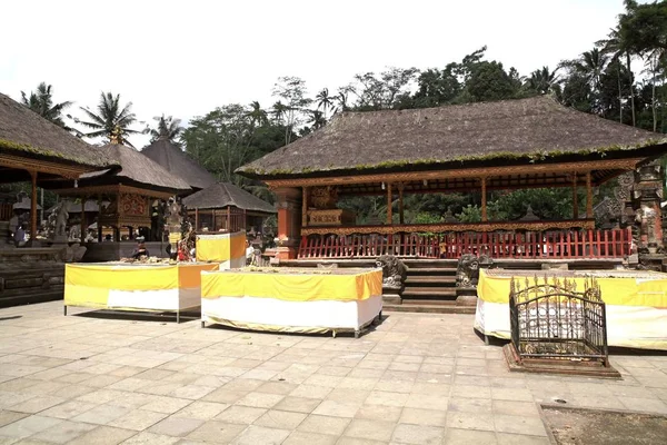 Pura Tirta Empul Kutsal Tapınağı Ubud Bali Adası Endonezya Çevresinde — Stok fotoğraf