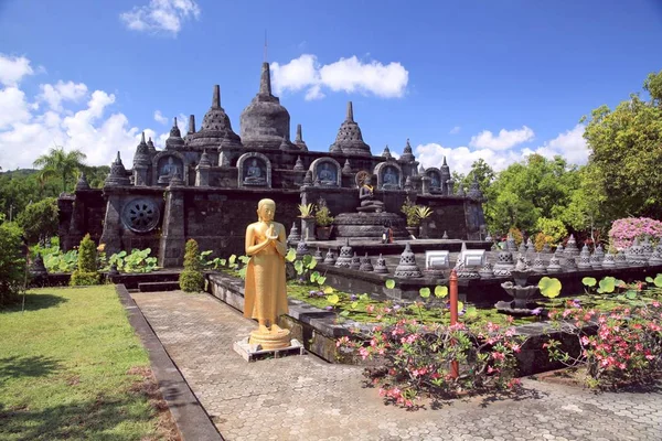 Brahmavihara Aram Templo Budista Más Grande Bali Indonesia Año Construcción — Foto de Stock