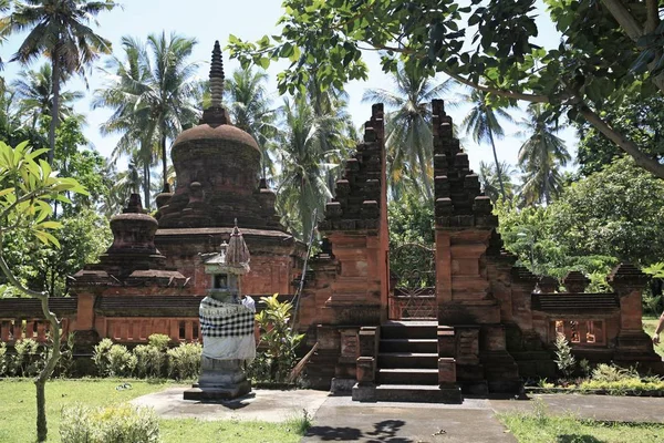 Templo Budista Isla Bali Gandi Budha Kalbukbun Indonesia — Foto de Stock