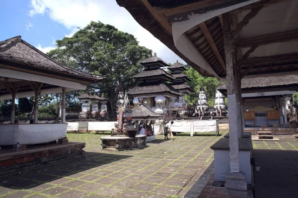 Templo Pura Luhur Lempuyang Vértigo Celestial Encuentra Este Isla Bali — Foto de Stock