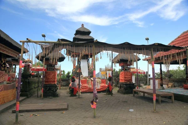Hinduistischer Tempel Von Pura Luhur Batukaru Tabanan Bali Indonesien Der — Stockfoto