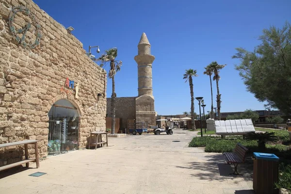 Opgraving Van Caesarea Van Palestina Een Oude Stad Gelegen Aan — Stockfoto