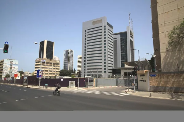 Tel Aviv Sokaklarının Fotoğrafları Ayrıca Tel Aviv Yaffa Srail Birleşik — Stok fotoğraf