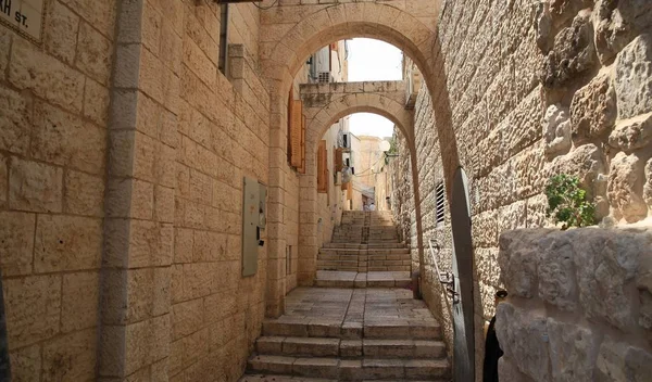 Jerusalem Israel Old City Streets Buildings — Stock Photo, Image