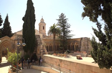 Kudüs, İsrail, eski şehir, sokaklar ve Binalar