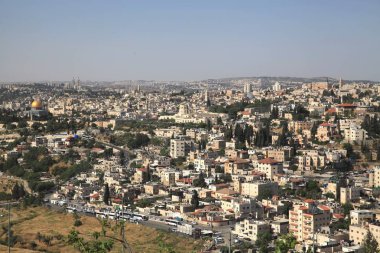 Kudüs, İsrail, gözlem güverteden görüntülemek