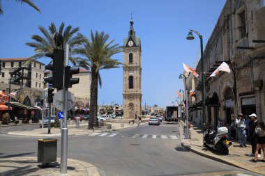 Eski şehir Yafa'nın, Jaffa, Joppa - sokaklarında eski İsrail ve en eski ana noktalarından birini sürekli şehir dünyada yaşadığı. Saat Kulesi
