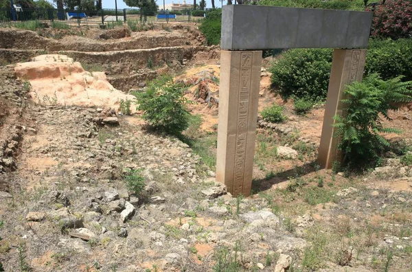 Archaeological Site Jaffa Israel — Stock Photo, Image