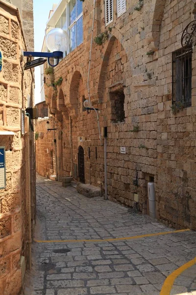 Streets Old City Jaffa Jaffa Joppa One Main Ports Ancient — Stock Photo, Image