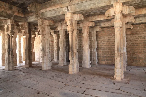 Complejo Ruinas Numerosos Templos Antigua Capital Del Imperio Hindú Vijayanagara —  Fotos de Stock