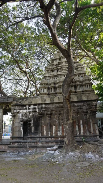 Sri Varadaraja Perumals Tempel Tillägnat Devaraja Swami Inkarnationen Vishnu Det — Stockfoto