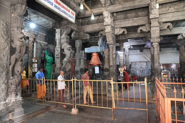 Der Ekambaranathar Tempel Ist Ein Hindutempel Der Der Gottheit Shiva — Stockfoto