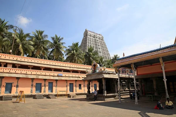 Temple Ekambaranathar Est Temple Hindou Dédié Divinité Shiva Adoration Est — Photo