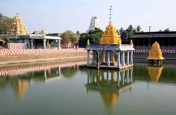 Templo Sri Varadaraja Perumal Dedicado Devaraja Swami Encarnação Vishnu Foi — Fotografia de Stock