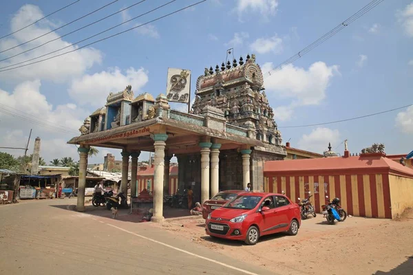 Eski Tapınak Şehri Chidambaram Hindistan Kutsal Yerlerinden Biri Bundan Ilk — Stok fotoğraf