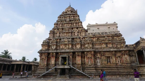 Antiga Cidade Templo Chidambaram Dos Lugares Mais Sagrados Índia Primeira Imagens De Bancos De Imagens