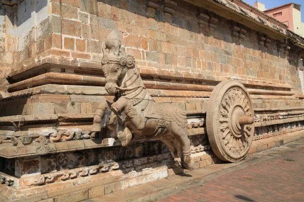 Templo Nageswaraswamy Templo Hindú Dedicado Señor Shiva Forma Nagaraja Rey — Foto de Stock